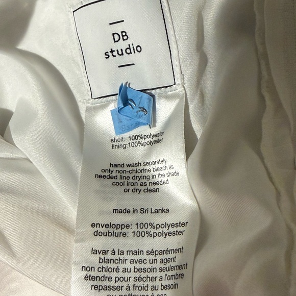 David Bridal, Strapless White twist top - Picture 4 of 6
